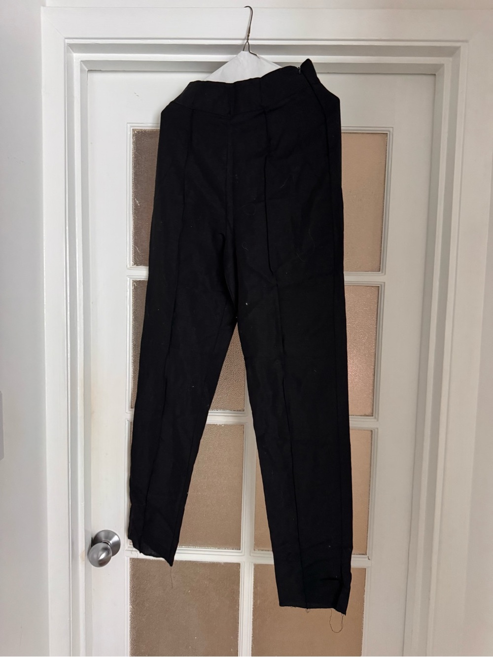 Yves Saint Laurent Black Skinny Dress Pants
